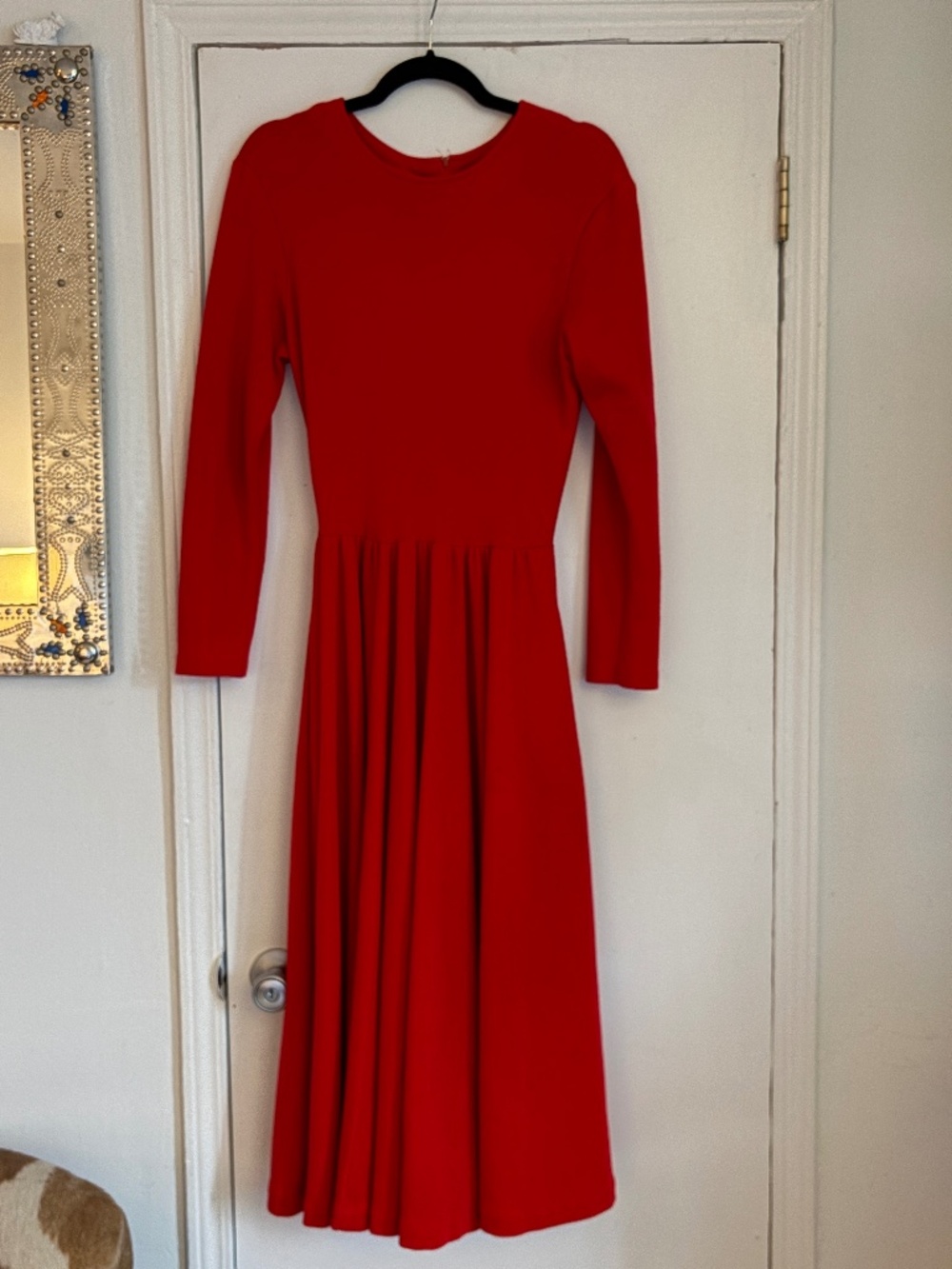 VINTAGE Compagnie Internationale Express  Knit Cherry Dress